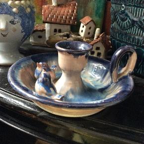 Dissing, smuk unika keramik retro kammerstage dansk design m fugle. 