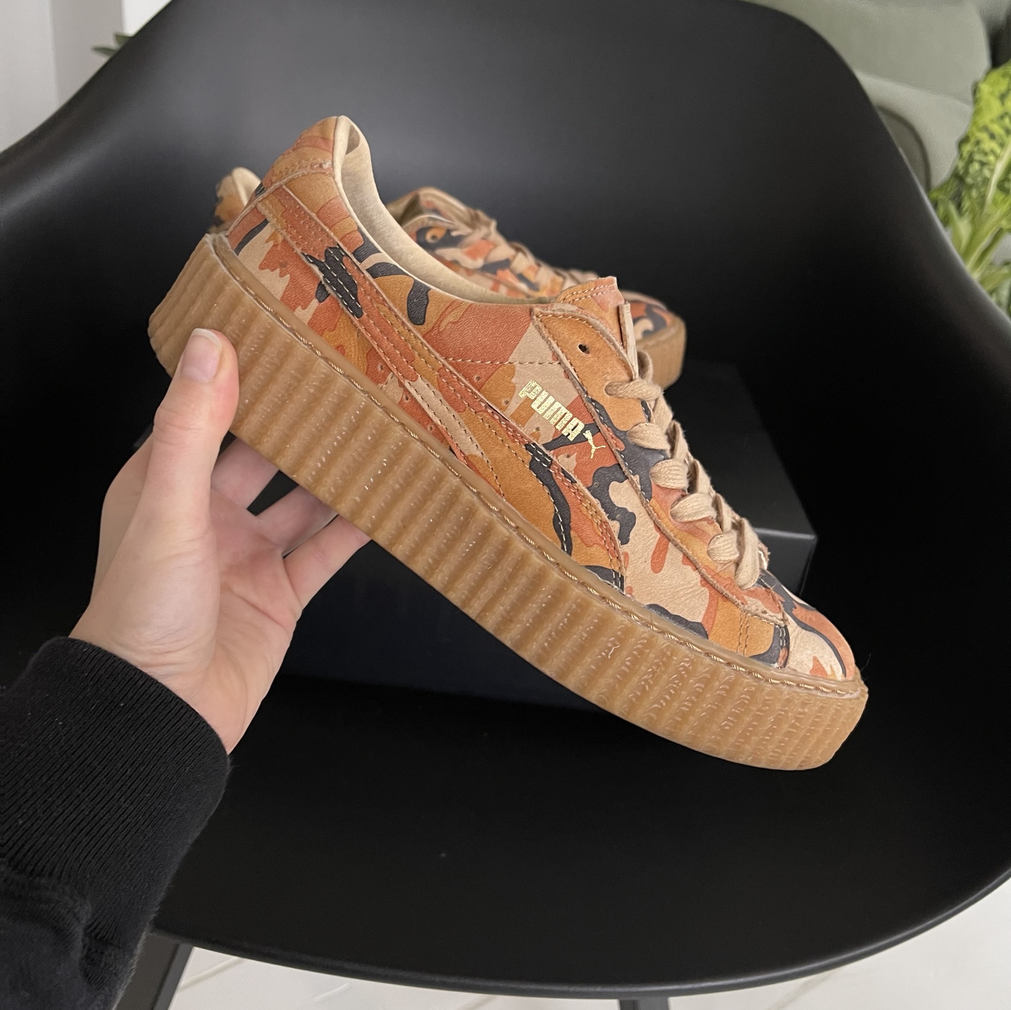 Puma creepers brun on sale